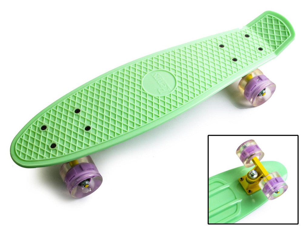 Набор пенни борд PENNY с защитой и шлемом мятный Одесса - изображение 3