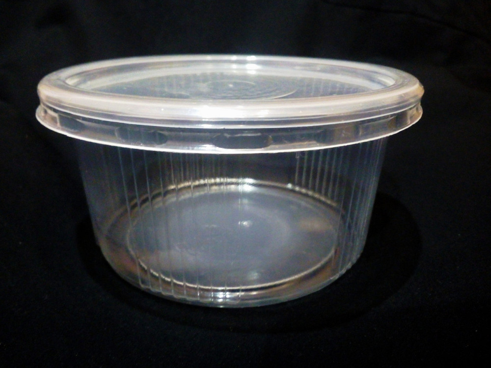 Банка с крышкой 0,340 л Одноразовая пластиковая упаковка Флексопринт Павлоград - изображение 2