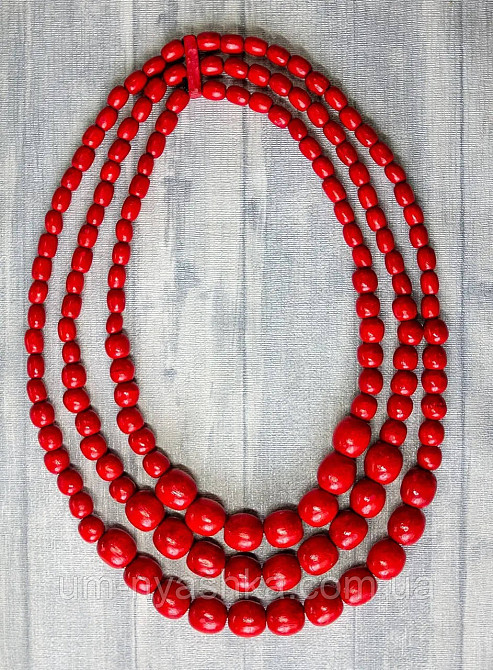 Бусы деревянные разноцветные Кривой Рог - изображение 7