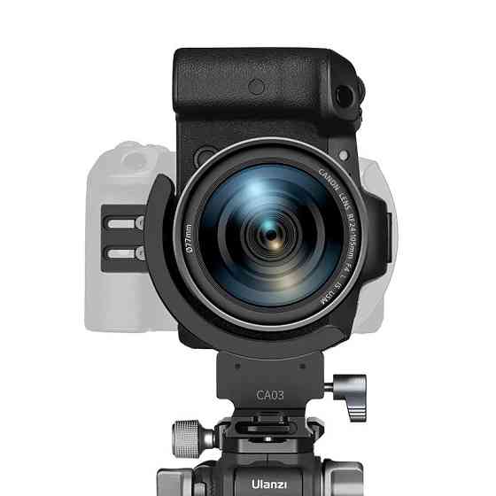 Вертикальне кріплення для камери на штатив 0-90° Ulanzi CA03 Київ