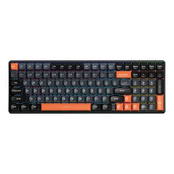 Клавіатура Aula S100 Wired keyboard Brown switch Black EN/UA (6948391203157) ( 18912 ) Харків