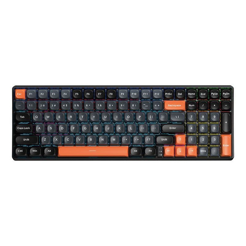 Клавіатура Aula S100 Wired keyboard Brown switch Black EN/UA (6948391203157) ( 18912 ) Харків - фото 1
