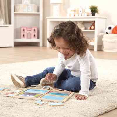 Пазл Melissa&Doug деревянные в футляре "Транспортные средства" (MD31361) Винница