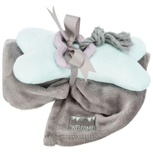 Набор Trixie Одеяло и две игрушки для щенков, 22 см/13 см, 3 шт (полиэстер/коттон/резина) Винница - изображение 5