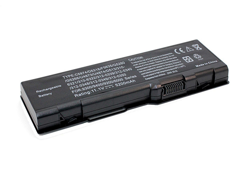 Аккумулятор для ноутбука Dell C5974 Inspiron 6000 11.1V Black 5200mAh OEM Вінниця - фото 1