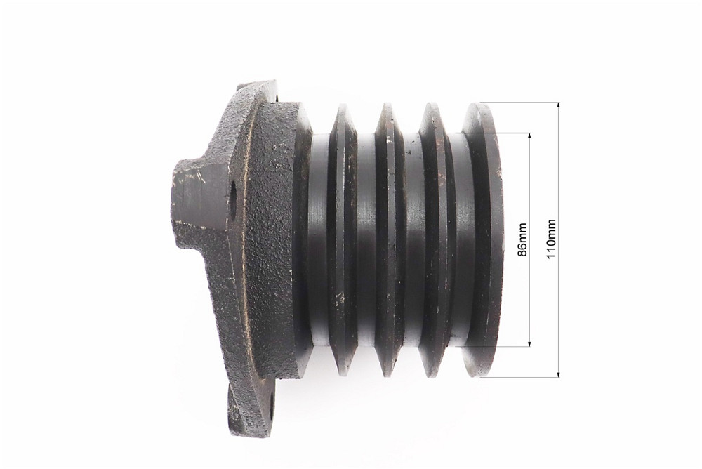 Шків 4-х пазний D-110mm (чотири пази під ремінь SPB) Lотв.-137mm Киев - изображение 3