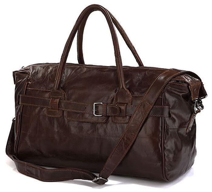 Сумка дорожня коричнева (Vintage) Київ - фото 5