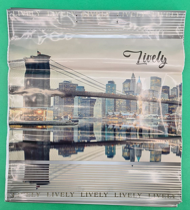 Пакет-сумка 40х45 з пластиковою ручкою  