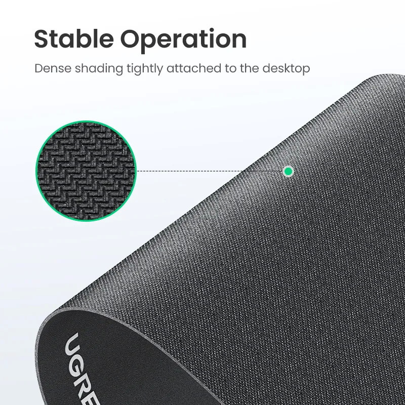 Килимок для мишки UGreen LP126 90410 (Чорний, 26 х 21 см) Николаев - изображение 4