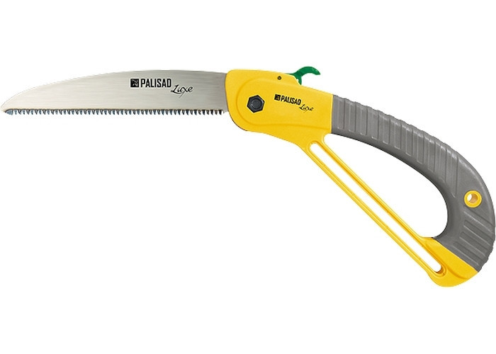 Пила садова, складна,175 мм, зуб 3D, розжарений, обрезиновая рукоятка із захисною кулісою PALISAD LU Полтава - фото 1