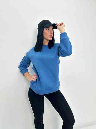 Жіночий теплий батник "Wear" Турція оптом | Норма і батал Джинс, 46-48 Київ