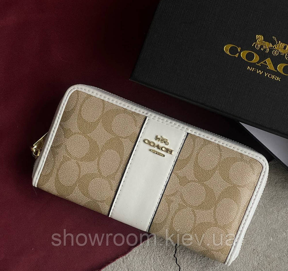 Женский кошелек на молнии Coach (1375-3) Киев - изображение 1
