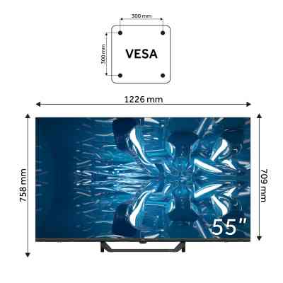 Телевизор Haier H55S80FUX Винница