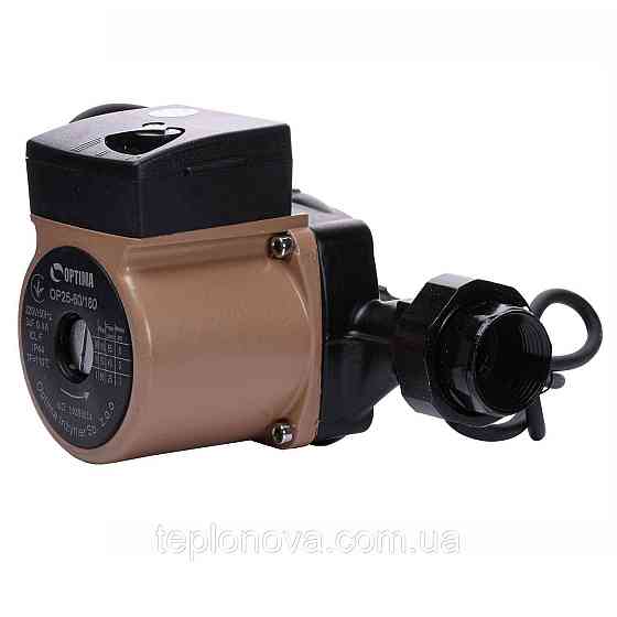 Насос циркуляционный Optima OP25-60 180мм + гайки, + кабель с вилкой! Черновцы