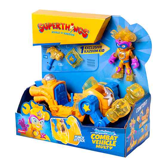 Ігровий набір SuperThings серії Combat Vehicles - Мульти-машина Дніпро