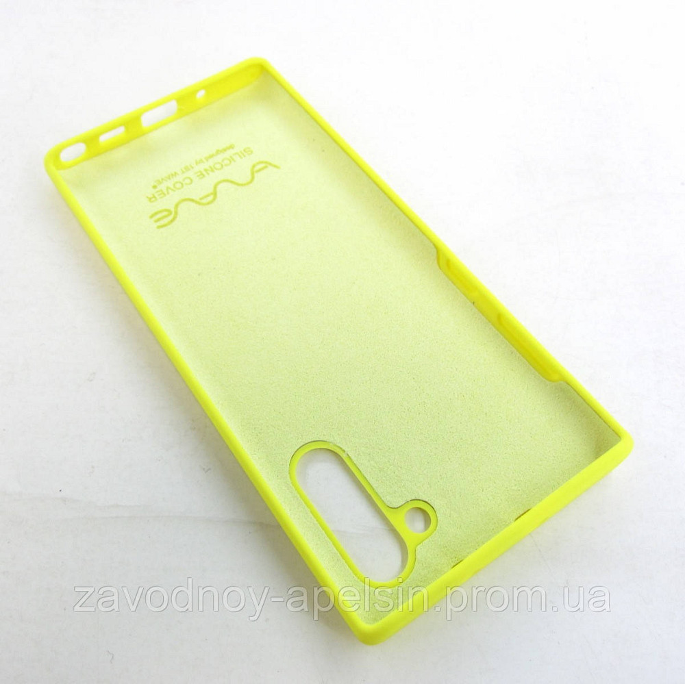 Samsung N970 Note 10 Силіконовий чохол (жовтий) Одеса - фото 2