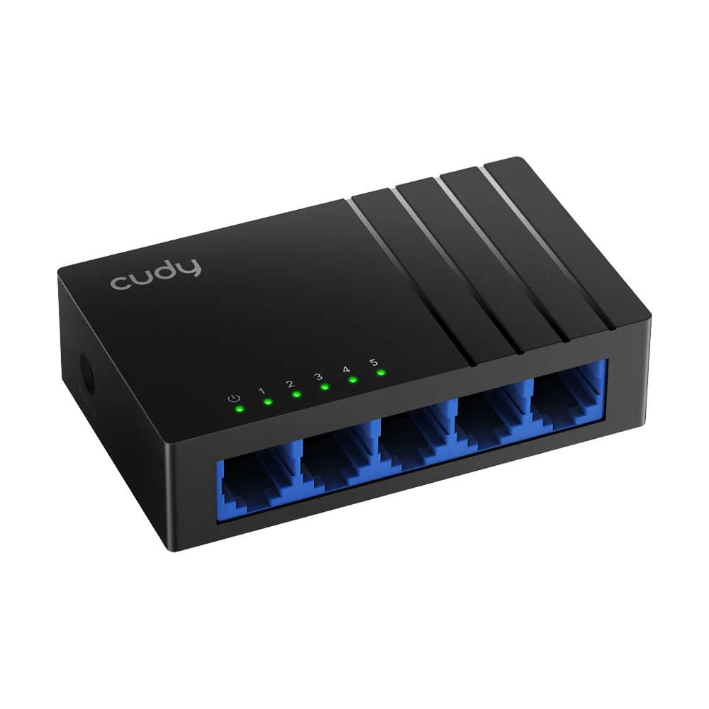 Коммутатор Cudy GS105D неуправляемый гигабитный 5-портовый Черный Киев - изображение 3