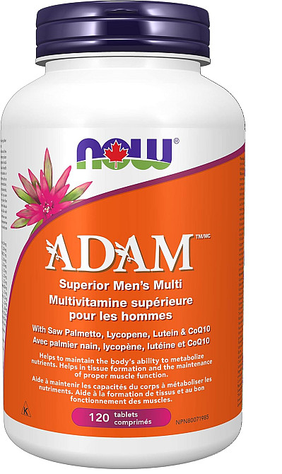 Мультивитаминный комплекс для мужчин NOW Adam Superior Mens Multi 120 таблеток Луцк - изображение 1