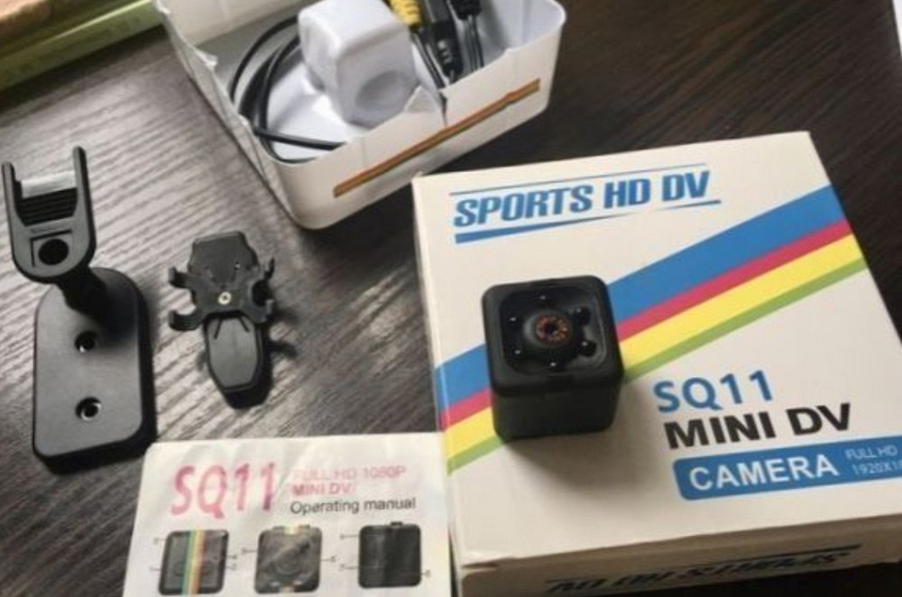Мінікамера SQ11 Full HD 1080p | Відеореєстратор Автомобільні. Київ - фото 1