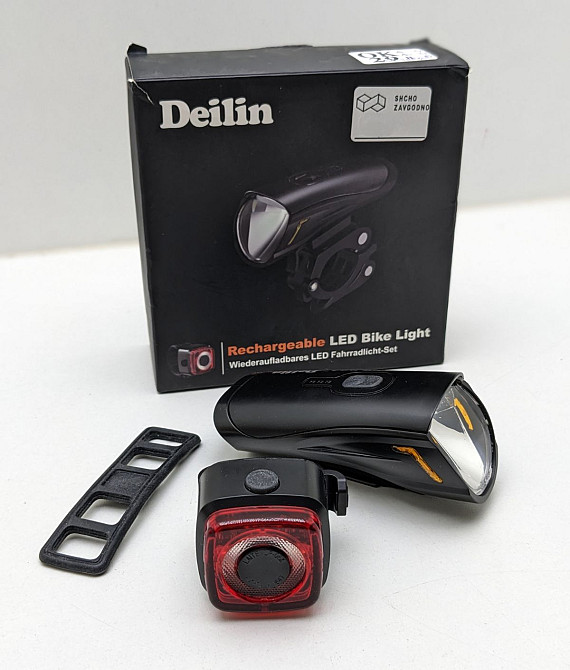 Велосипедний акумуляторний ліхтарик Deilin LF-12 некомплект Луцьк - фото 1
