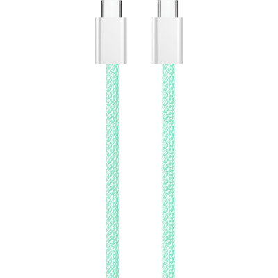 Дата кабель USB-C to USB-C 1.0m 60W 3.0А green ColorWay (CW-CBPDCC061-G) Винница - изображение 2