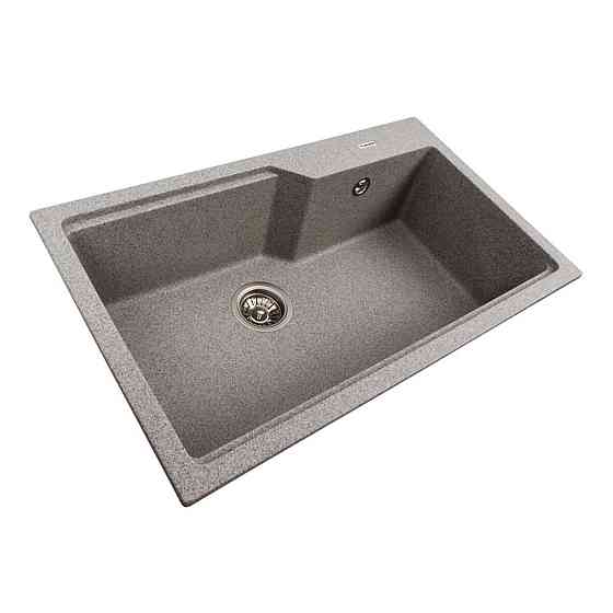 VALESO Гранітна мийка для кухні VALESO NIKA 7545 матова Сіра Киев