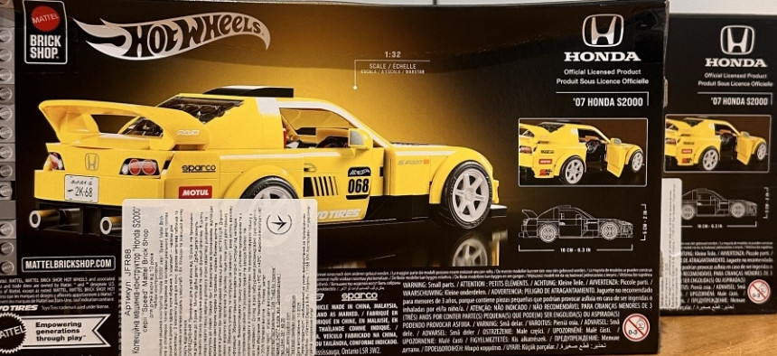 Конструктор Hot Wheels Mattel Brick Shop Speed Honda S2000 (JFR88) Харьков - изображение 1