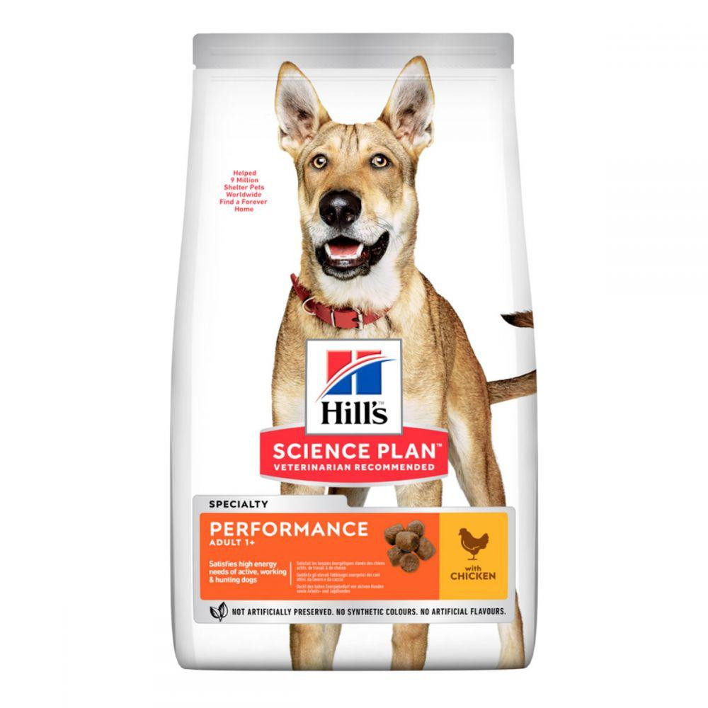 Сухой корм для активных собак Хиллс Hills SP Performance с курицей для всех пород собак 14 кг Винница - изображение 1