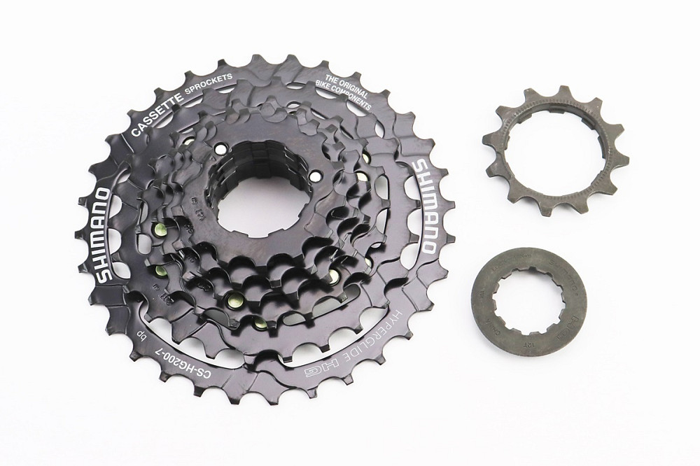 Касета 7зв. 12.14.16.18.21.26.32Т, чорна CS-HG200 Київ - фото 1