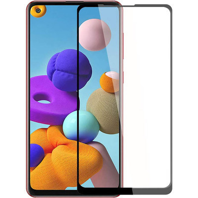 Скло захисне PowerPlant Full screen Samsung Galaxy A21s 2020 (A217F) (GL608706) Вінниця - фото 1