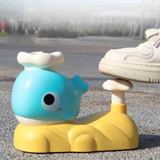 Интерактивная детская игрушка летающая тарелка фрисби PB-505 Small Whale Киев