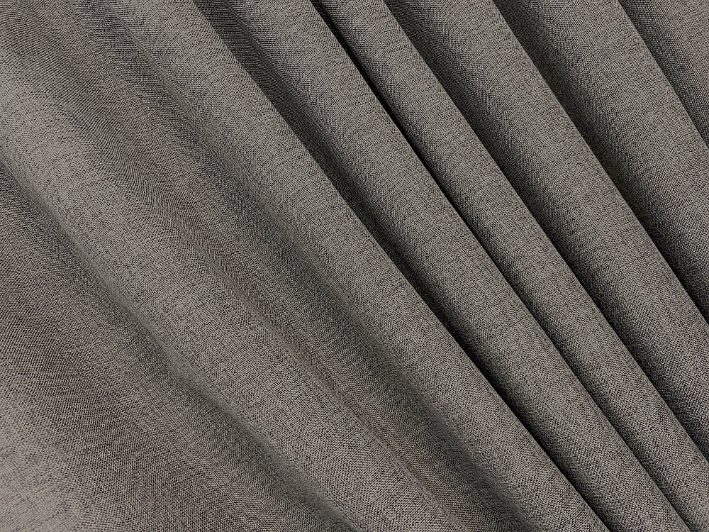 Комплект готовых штор VR-Textil Лен Мешковина № 1769ш Серый 200х270см 2 шт (32-446) Киев - изображение 6