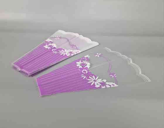 Упаковка конус под цветы h40/10низ/30верх