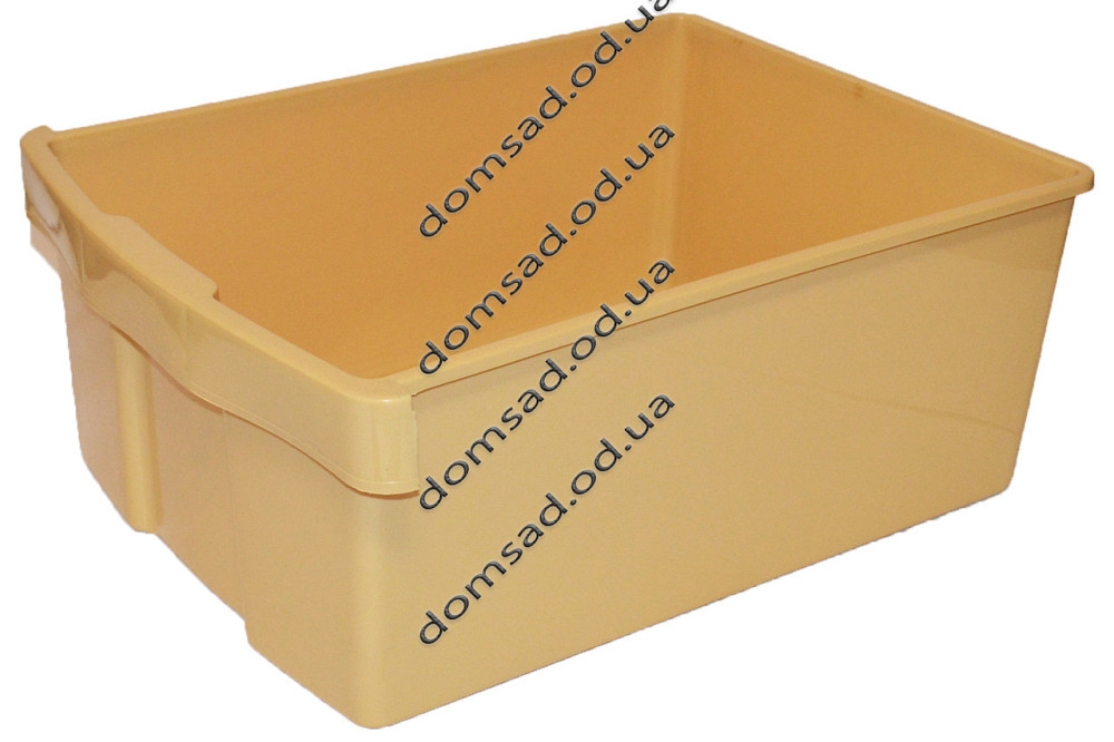 Комод пластиковый Жасмин жёлтый 1 ящик 48х38х24 Одесса - изображение 4