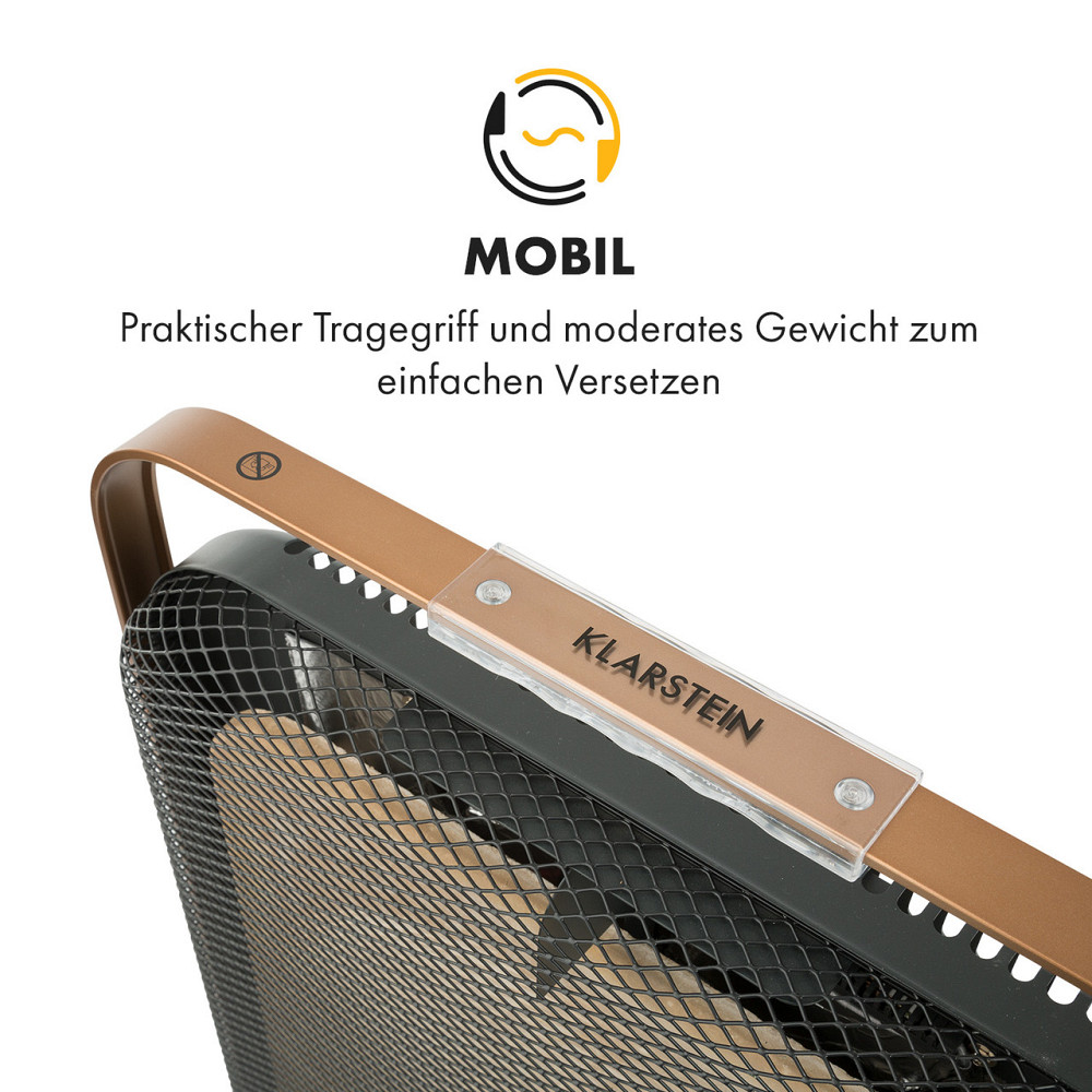 Инфракрасный обогреватель HeatPal Marble Blackline 1300 Вт, накопление тепла, мрамор, алюминий, медь Ровно - изображение 8