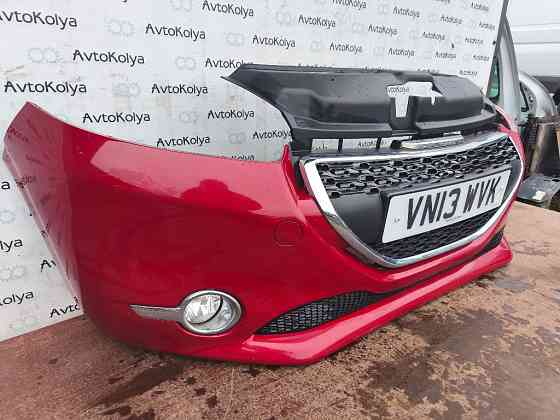 Бампер передній в зборі Peugeot 208 2012-2015 (9672794477) Ковель