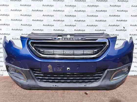 Бампер передній в зборі Peugeot 2008 2013-2016 (9802521077) Ковель