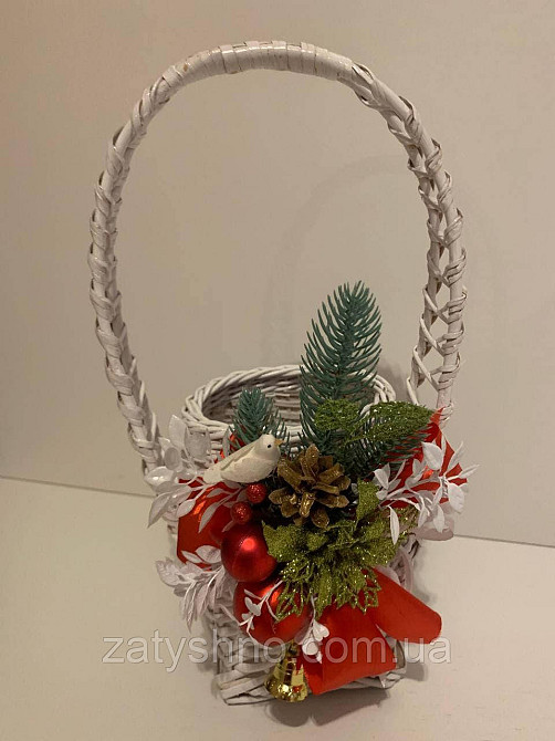 Корзина плетеная  под литровую банку Киев - изображение 1