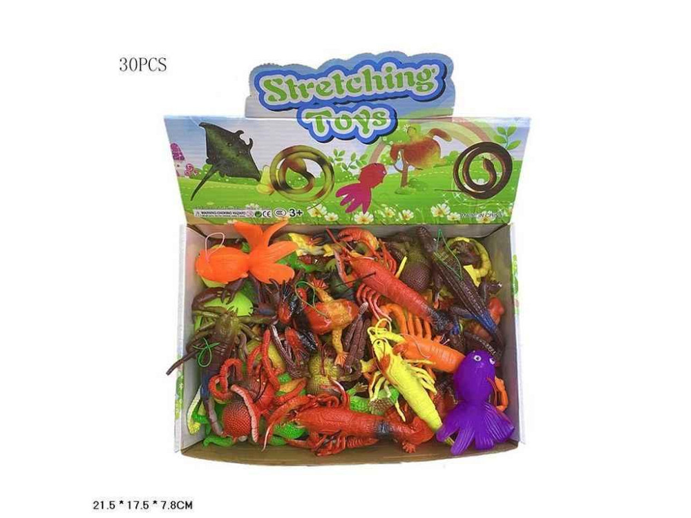 Тварини 21,5*17,5*7,8см гумові арт.XD2069 в асортименті ТМ 7TOYS Київ - фото 1