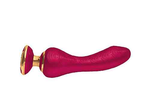 Вибратор для точки G Shunga Sanya Raspberry, гибкий ствол Sex Aura Киев