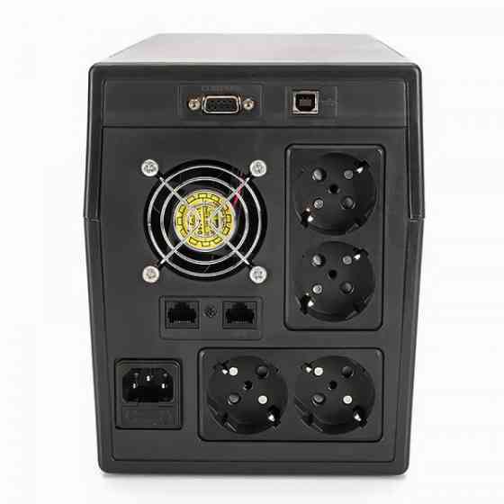 ДБЖ Digitus Line-Interactive, 1500VA/900W, LCD, 4xSchuko, RJ45, RS232, USB (DN-170075) Киев