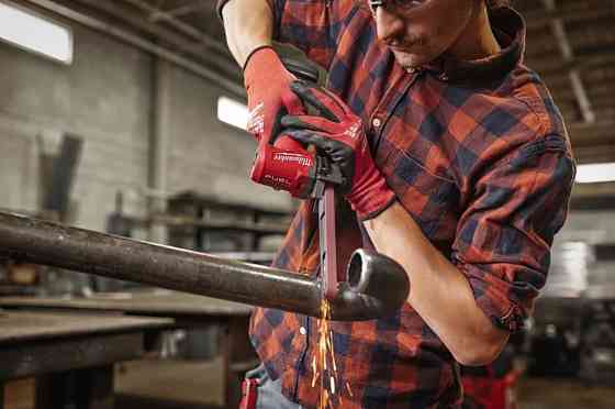 Стрічкова шліфувальна машина 13мм M12 FBFL13-402В MILWAUKEE (+ заряд.пристрій, 2 акум., сумка для Одеса