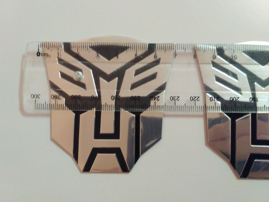 Наклейка на авто Автобот алюминиевая трансформер Киев - изображение 5