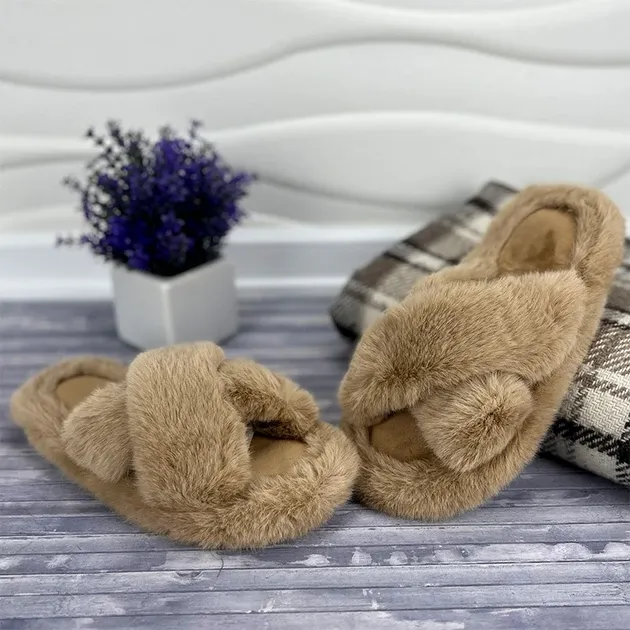 Капці жіночі відкрита шкарпетка "Міх навкрест" бежевий 38/39 розмір Одеса - фото 1