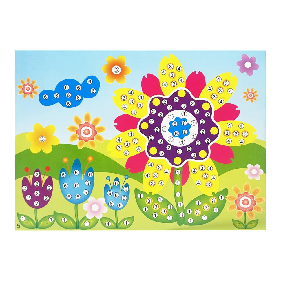 Детская мозаика по номерам 