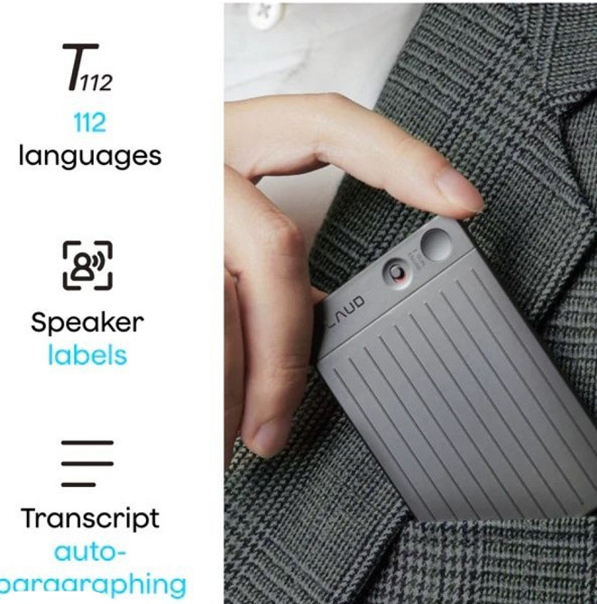 Мікрофон-перекладач plaud note. Харків - фото 2