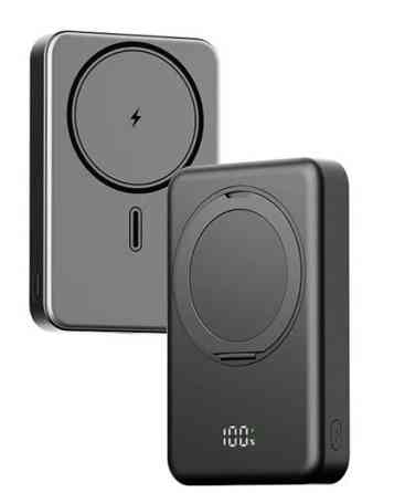 Внешний аккумулятор WUW Y03 15W magsafe 10000mAh Black Киев