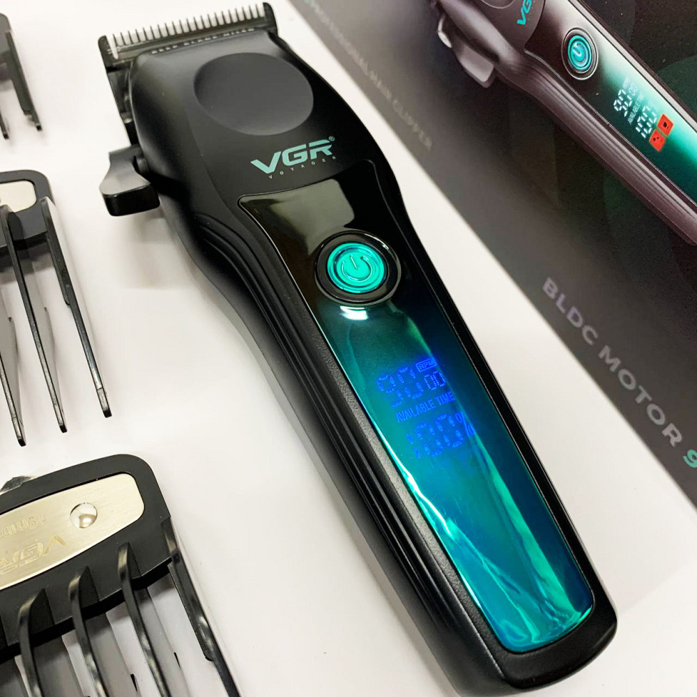 Машинка для стрижки волосся професійна VGR, Набір для стрижки волосся на акумуляторі ZM-88 Львів - фото 5