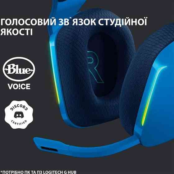 Гарнітура Logitech G733 Blue (981-000943) Синій Харків