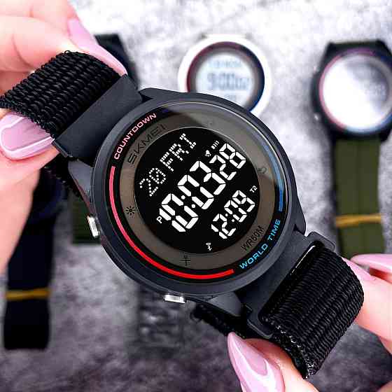 Skmei 2412NAG Army Green Nylon Киев